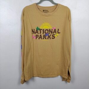 Parks Project National Parks Graphic T-Shirt Mens‎ Tan Printed Sleeves Outdoors